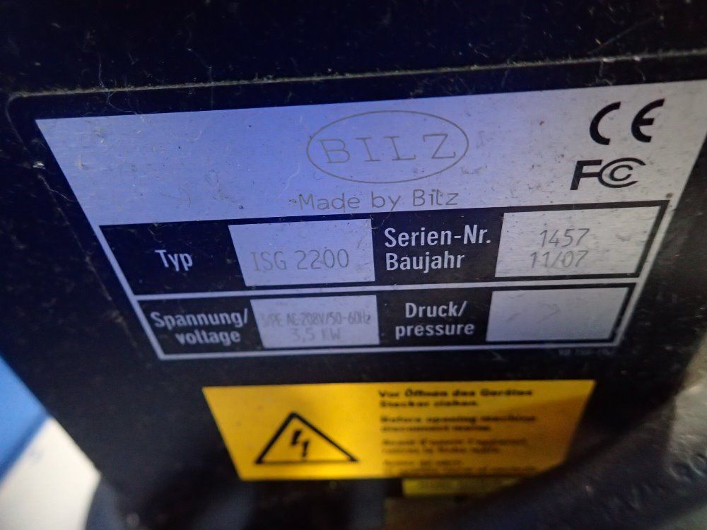 Bilz Tool Shrinking Machine