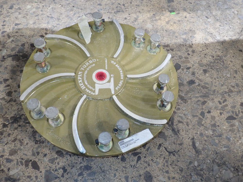 Pear Abrasive Hexpin Plate