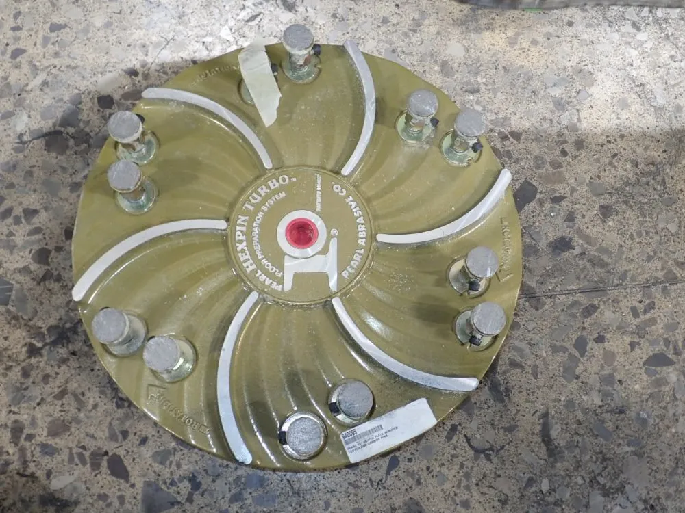 Pear Abrasive Hexpin Plate