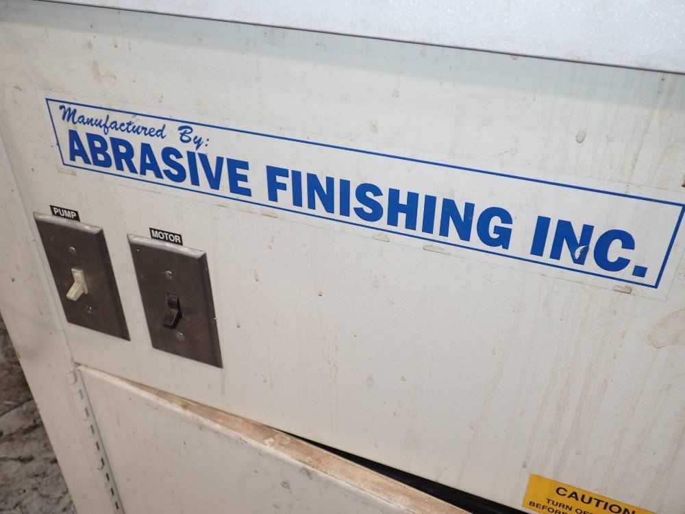 Abrasive Finishing Inc Vibratory Finisher