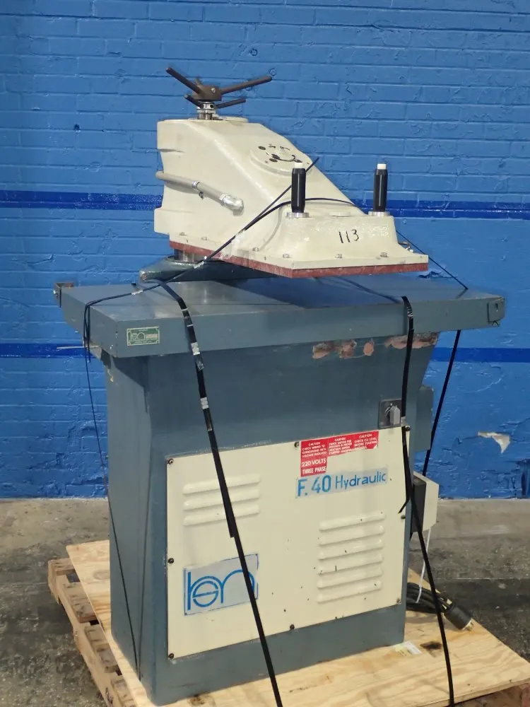 Hudson Shoe Machinery Clicker Press