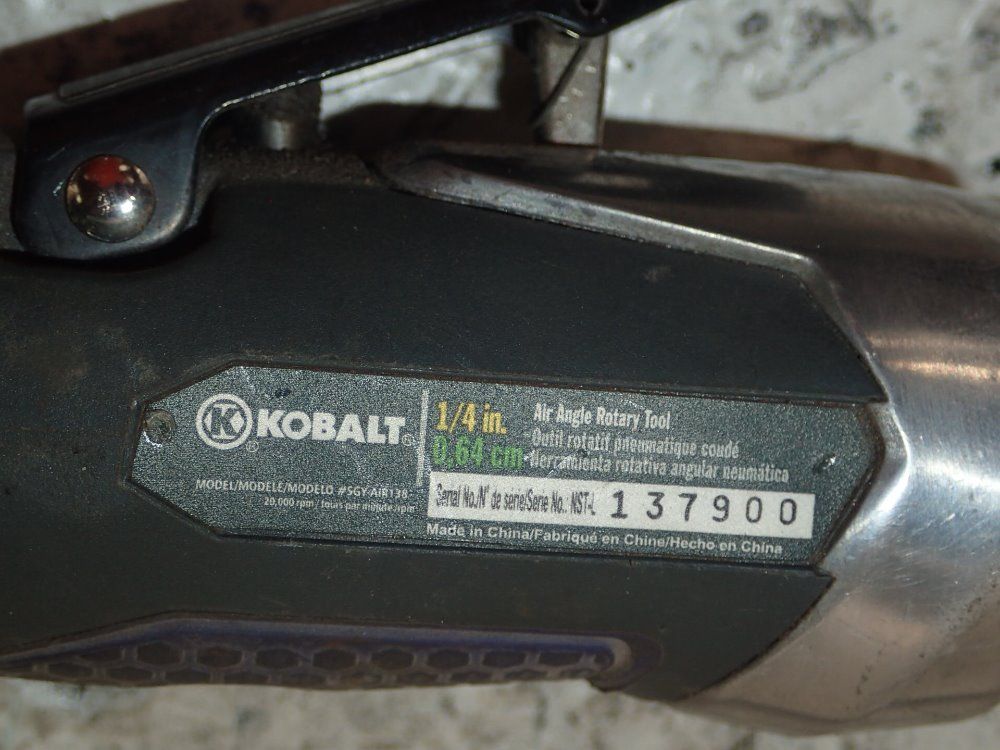 Kobalt Pnuematic Tool