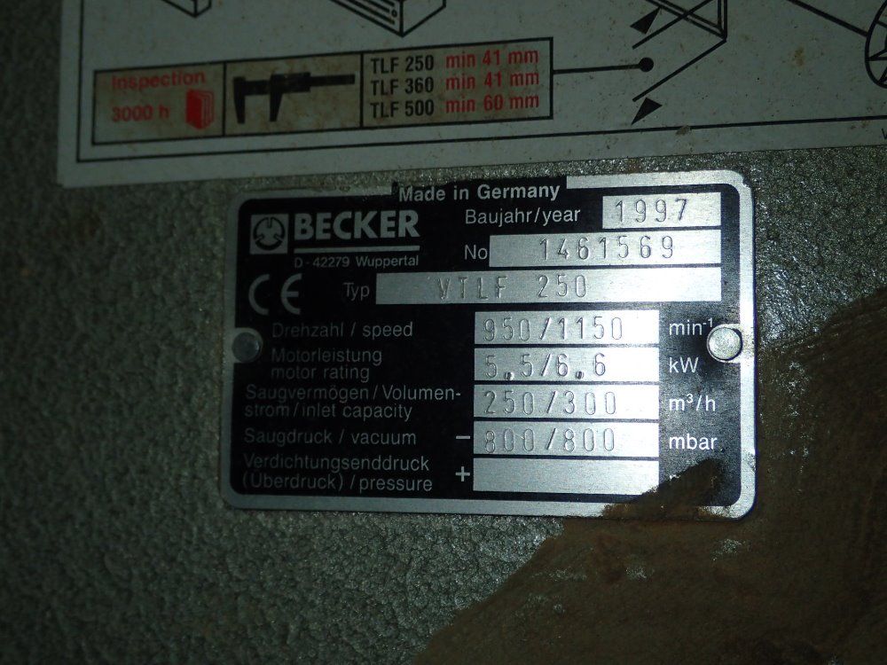 Becker Vacuum Pump