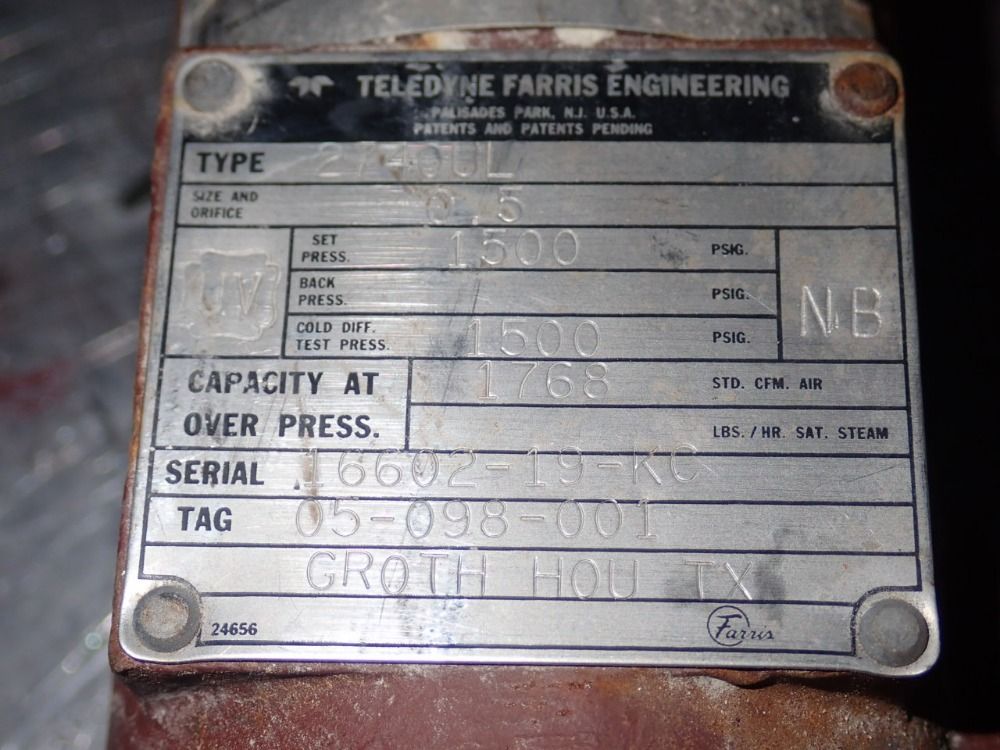 Teledyne Farris Valve