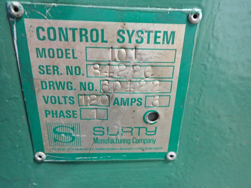 Verson/ All Steel Co Press Brake