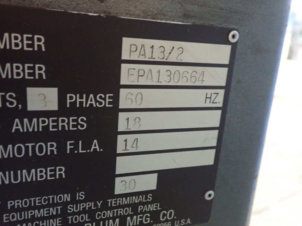 Jet Spartan/ Armstrong Blum Horizontal Bandsaw