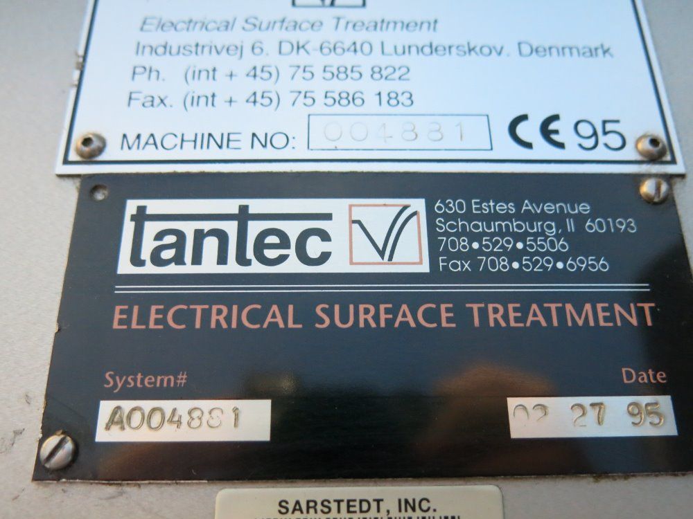 Tantec Electric Surface Treatment