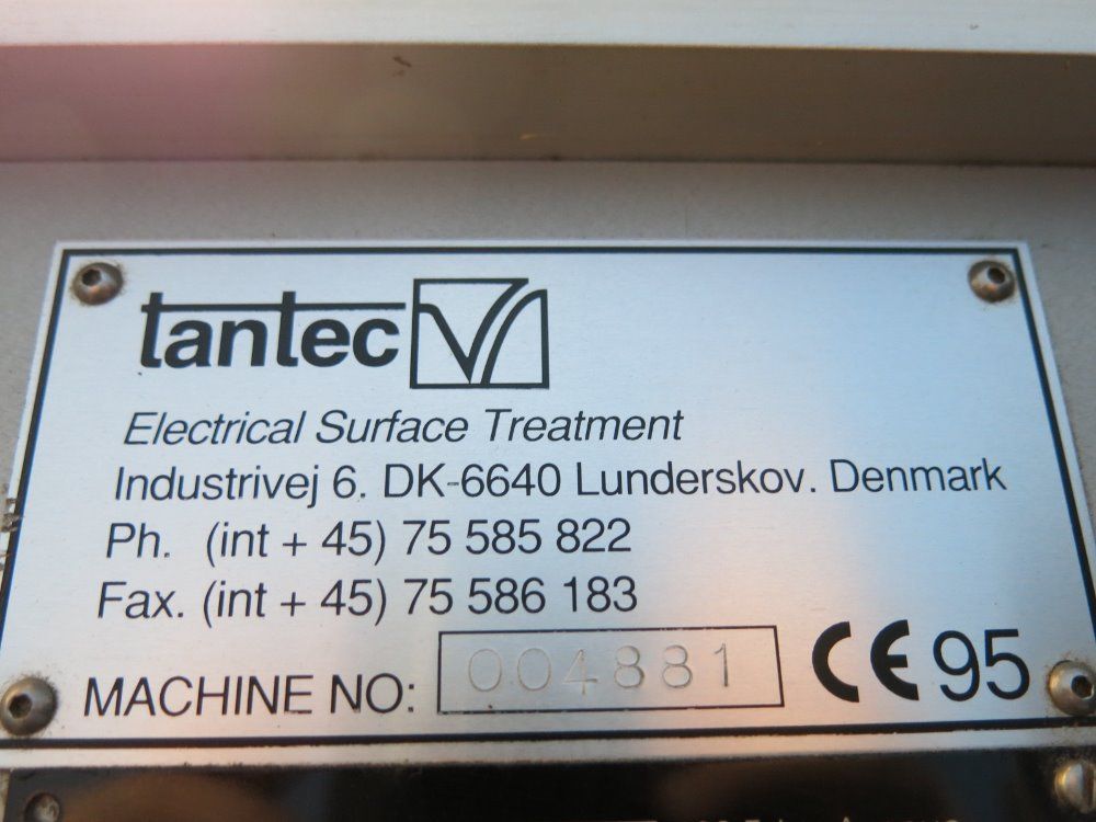 Tantec Electric Surface Treatment