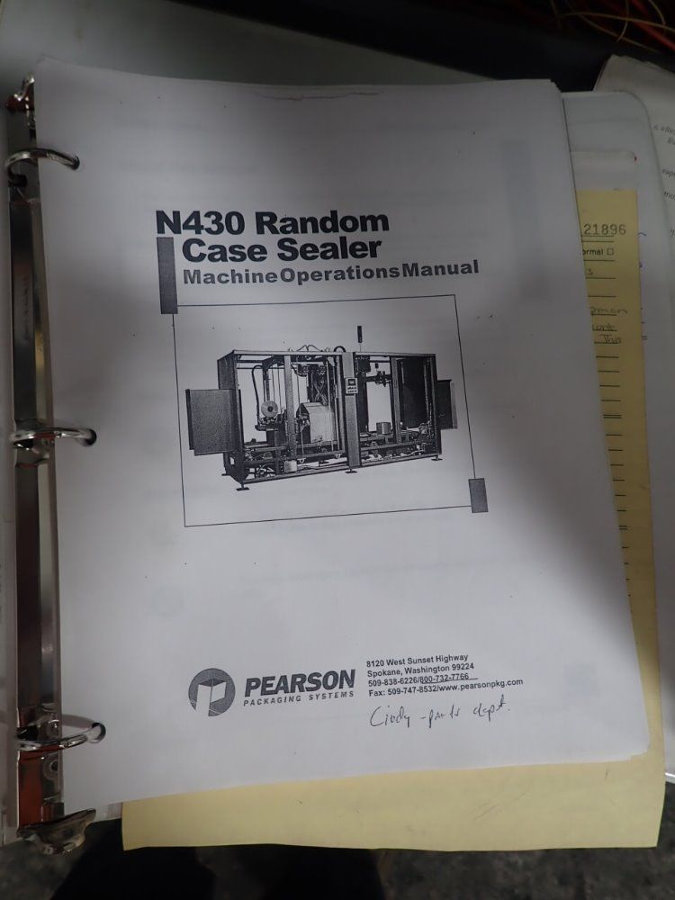 Pearson Packaging Systems Case Sealer