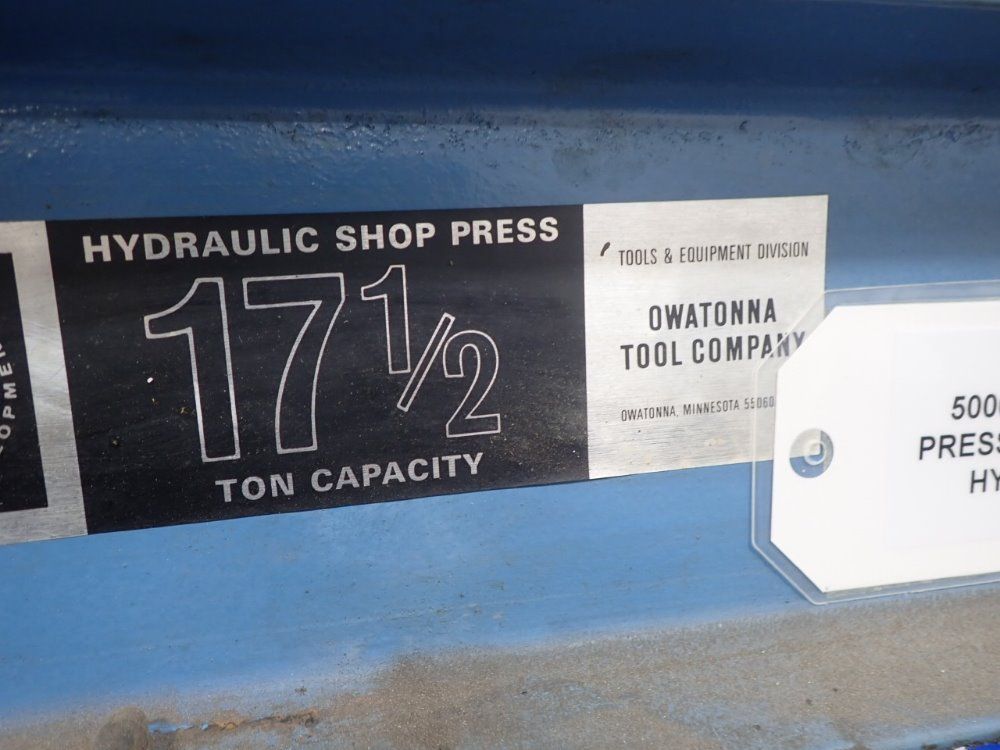 Owatonna H Frame Press