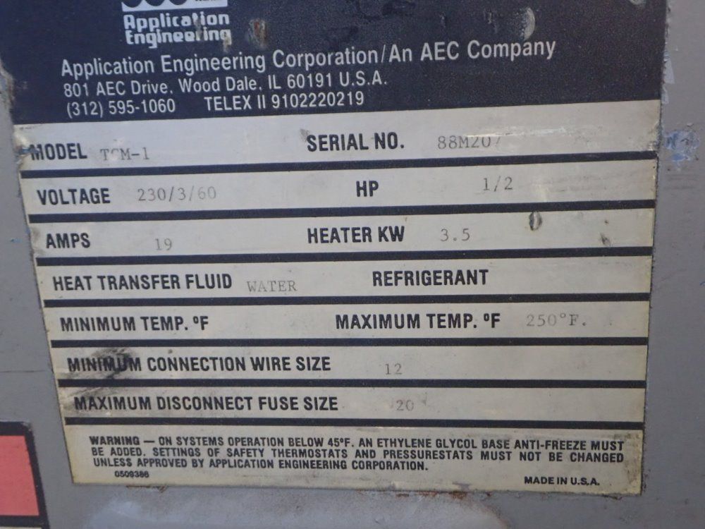 Application Engineering Company Temperature Controller