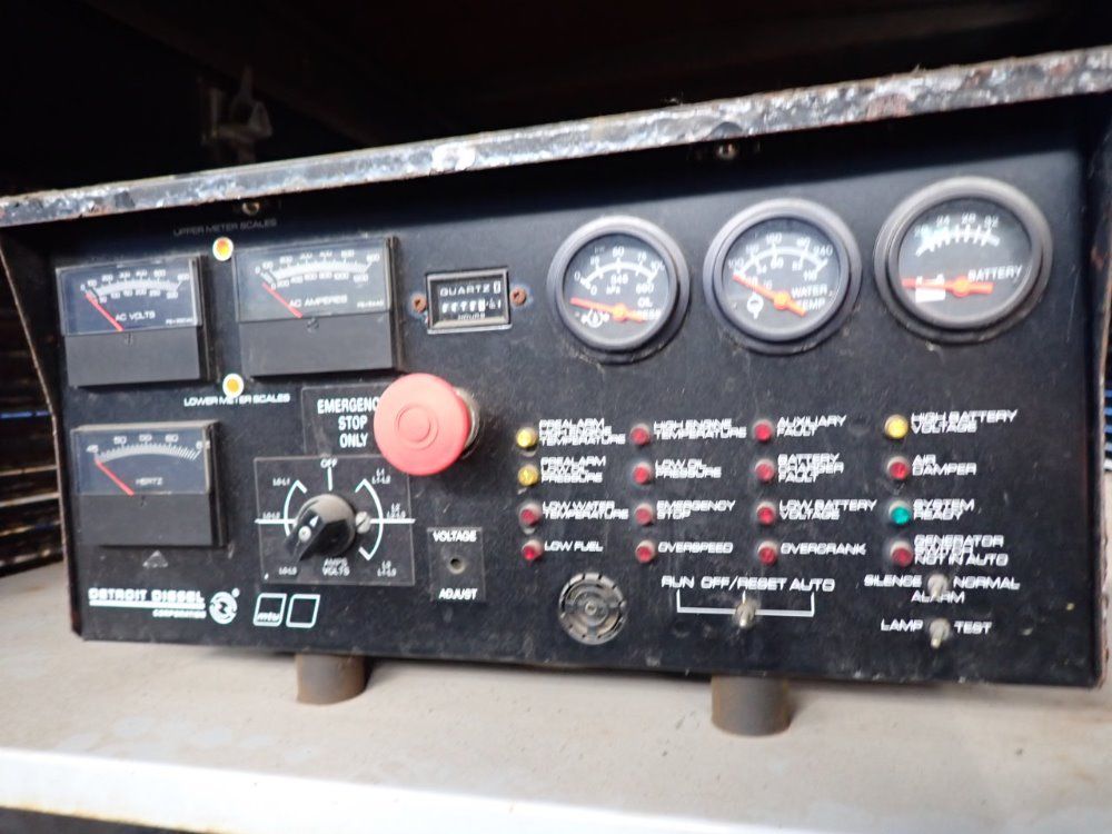 Detroit Diesel 280 Kw, 350 Kva 275gs Diesel Generator - 275gs