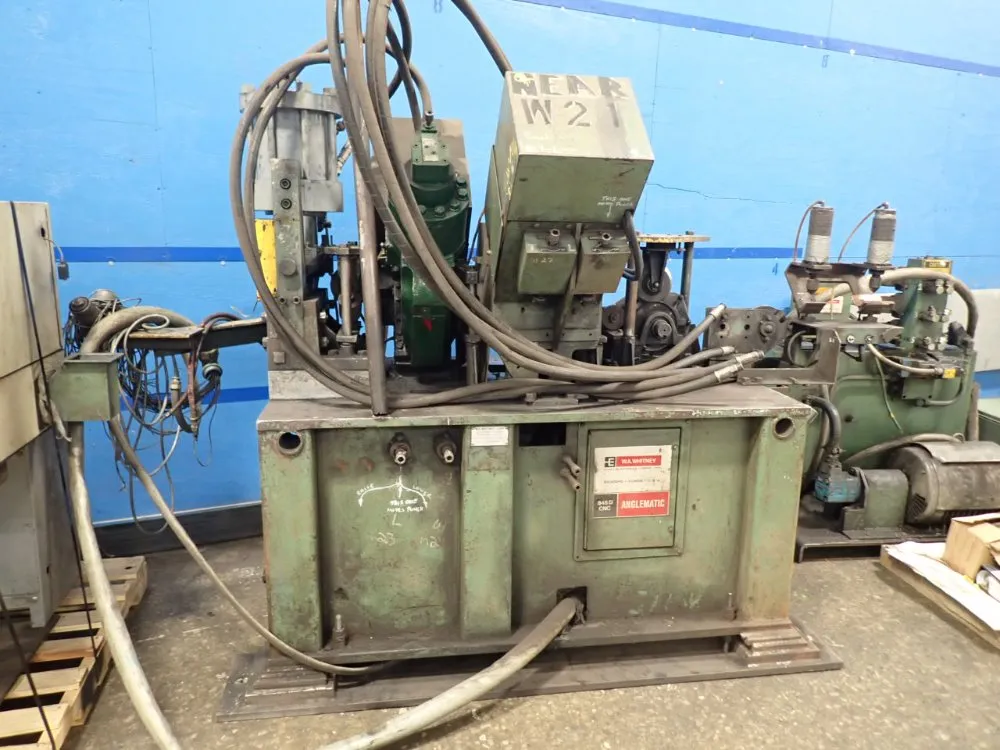 W.a. Whitney Angle Line