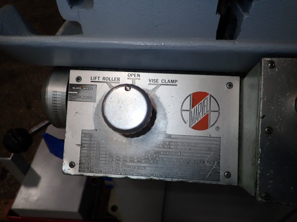 Marvel 18" X 21" 26 1/2" X 30" Table 81/s/s1/s2 Vertical Band Saw - 81/s/s1/s2