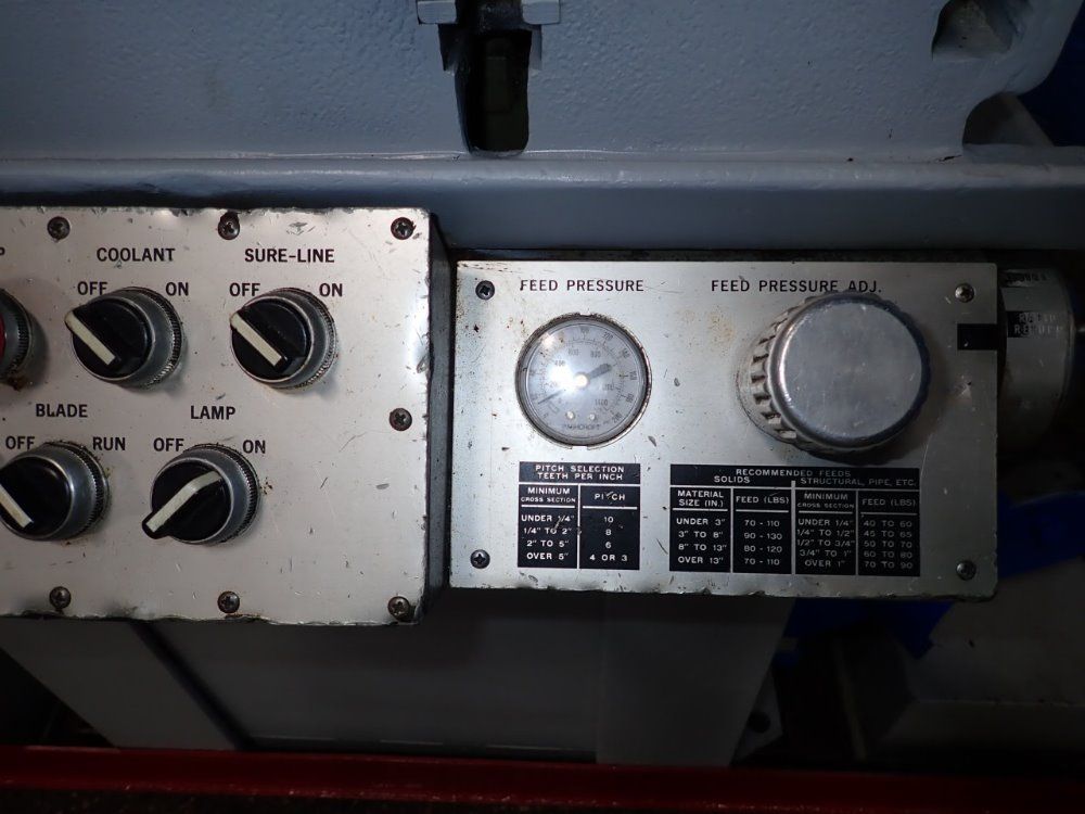 Marvel 18" X 21" 26 1/2" X 30" Table 81/s/s1/s2 Vertical Band Saw - 81/s/s1/s2