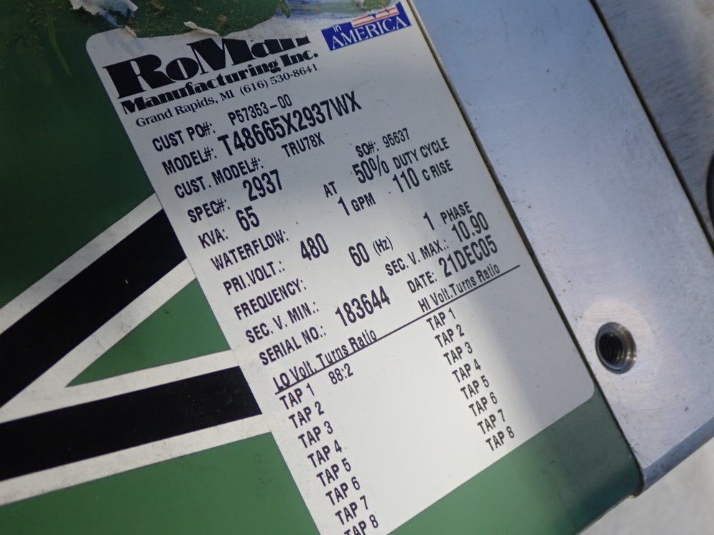 Roman Welding Transformer