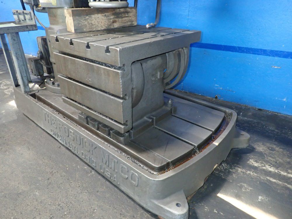 Fosdick 13" Column X 4' Arm Radial Arm Drill