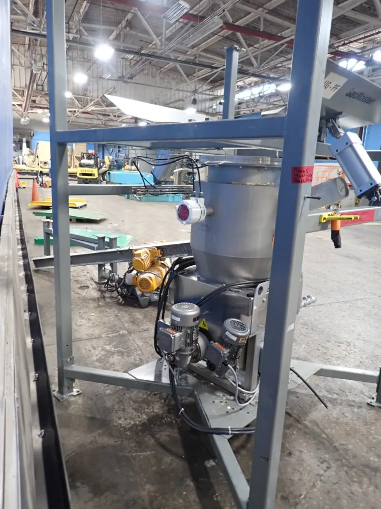 Schenck / Harrington Hoists S/s Feeder W/ Electric Chain Hoist - Modmc-iv-2a