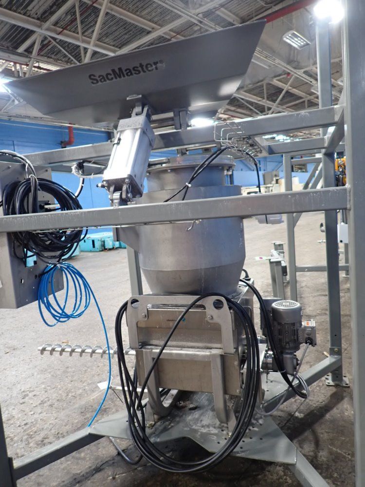 Schenck / Harrington Hoists S/s Feeder W/ Electric Chain Hoist - Modmc-iv-2a