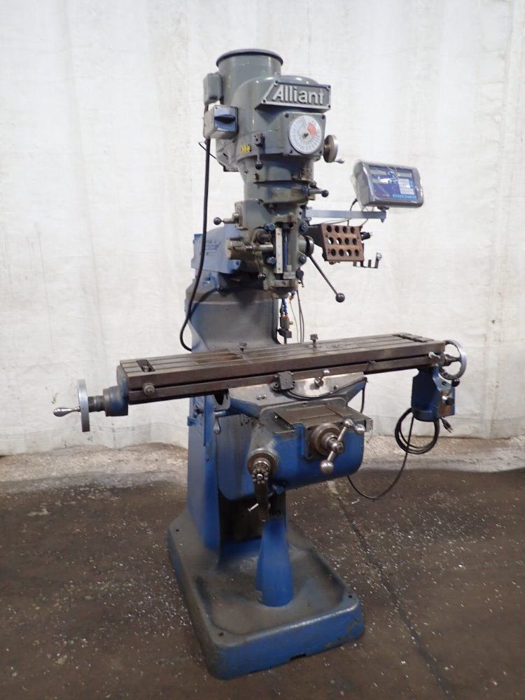 Bridgeport/alliant 9" X 42" Vertical Mill