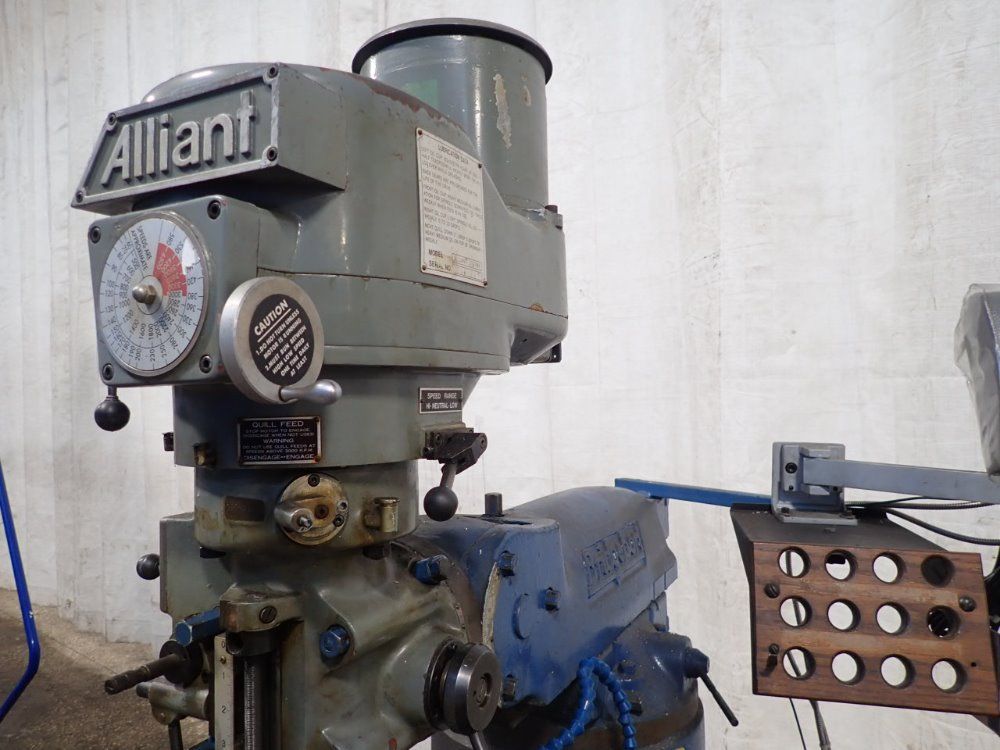 Bridgeport/alliant 9" X 42" Vertical Mill