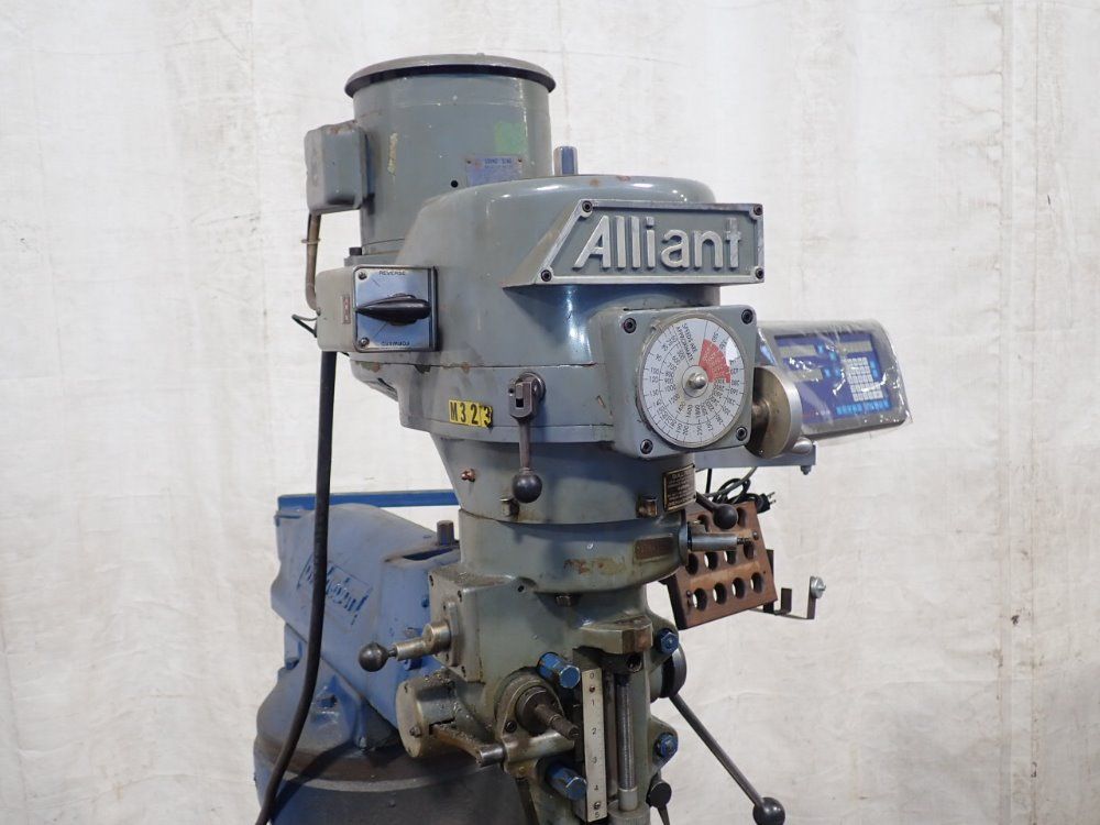 Bridgeport/alliant 9" X 42" Vertical Mill