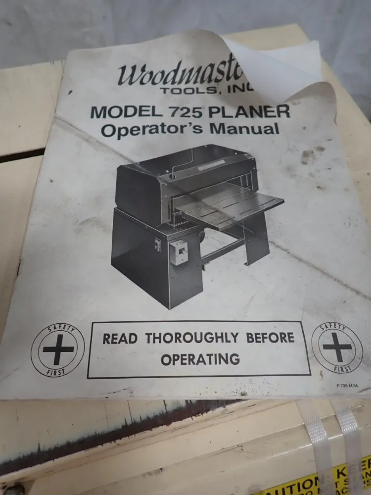Woodmaster Tools Planer