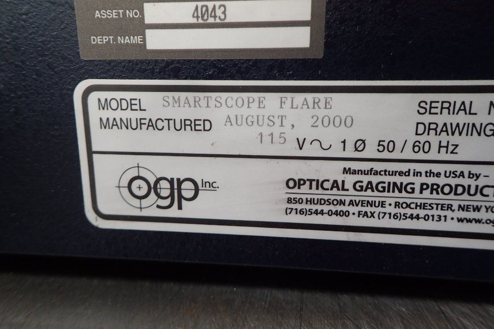 Optical Gaging Products Auto Measurement System - Smartscope Flare