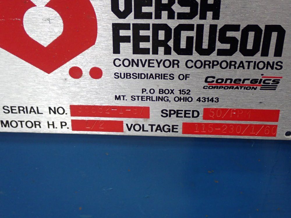 Versa Ferguson Powered Belt Conveyor