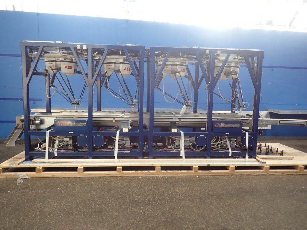 Abb 7 3/4" X 180" & 20" X 180" Conveyors Flexpicker/ircb360m2004 Pick And Place Robots - Flexpicker/ircb360m2004