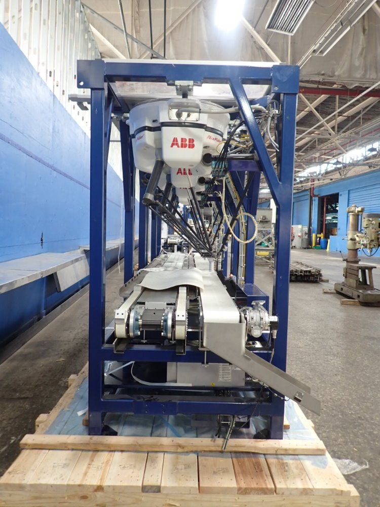 Abb 7 3/4" X 180" & 20" X 180" Conveyors Flexpicker/ircb360m2004 Pick And Place Robots - Flexpicker/ircb360m2004