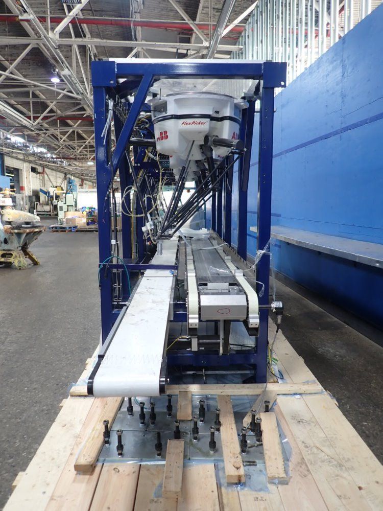 Abb 7 3/4" X 180" & 20" X 180" Conveyors Flexpicker/ircb360m2004 Pick And Place Robots - Flexpicker/ircb360m2004