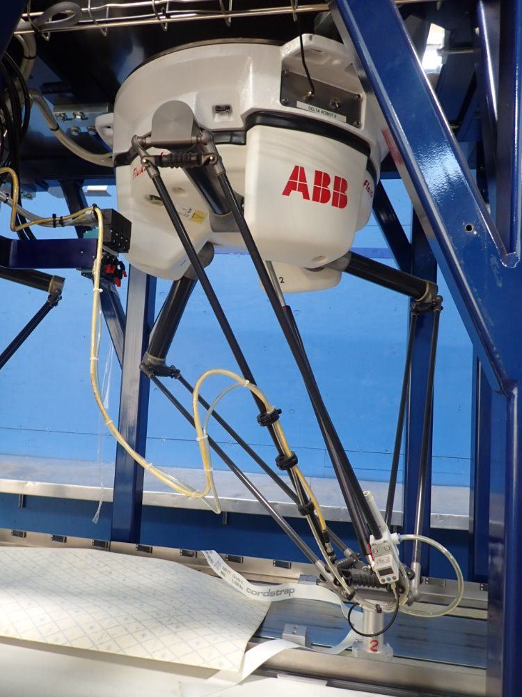 Abb 7 3/4" X 180" & 20" X 180" Conveyors Flexpicker/ircb360m2004 Pick And Place Robots - Flexpicker/ircb360m2004