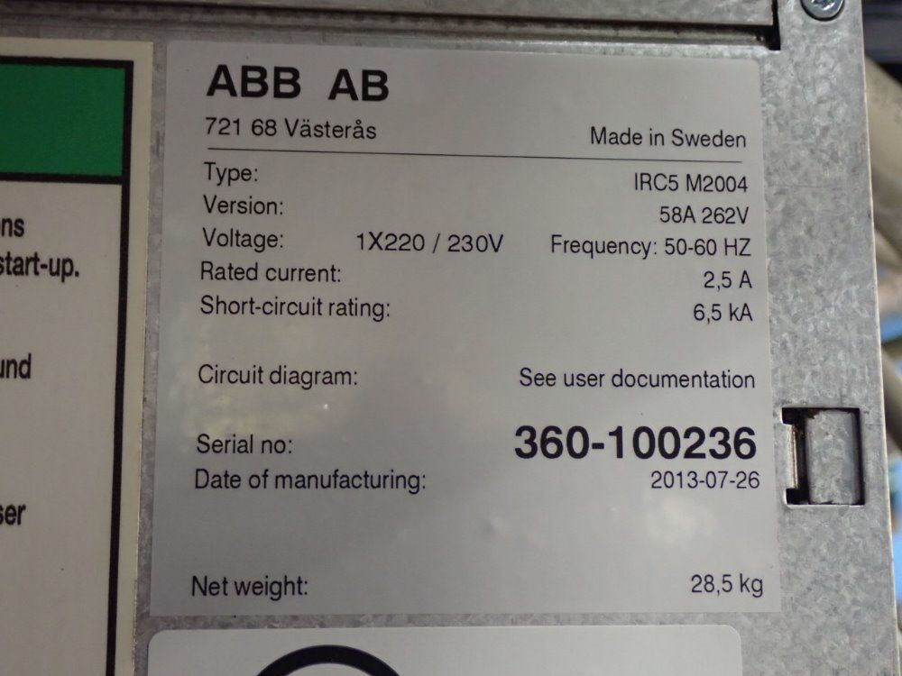 Abb 7 3/4" X 180" & 20" X 180" Conveyors Flexpicker/ircb360m2004 Pick And Place Robots - Flexpicker/ircb360m2004