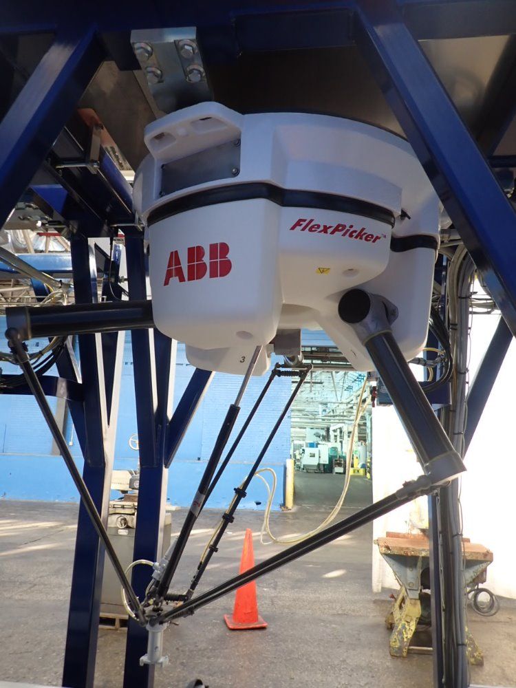 Abb 7 3/4" X 180" & 20" X 180" Conveyors Flexpicker/ircb360m2004 Pick And Place Robots - Flexpicker/ircb360m2004