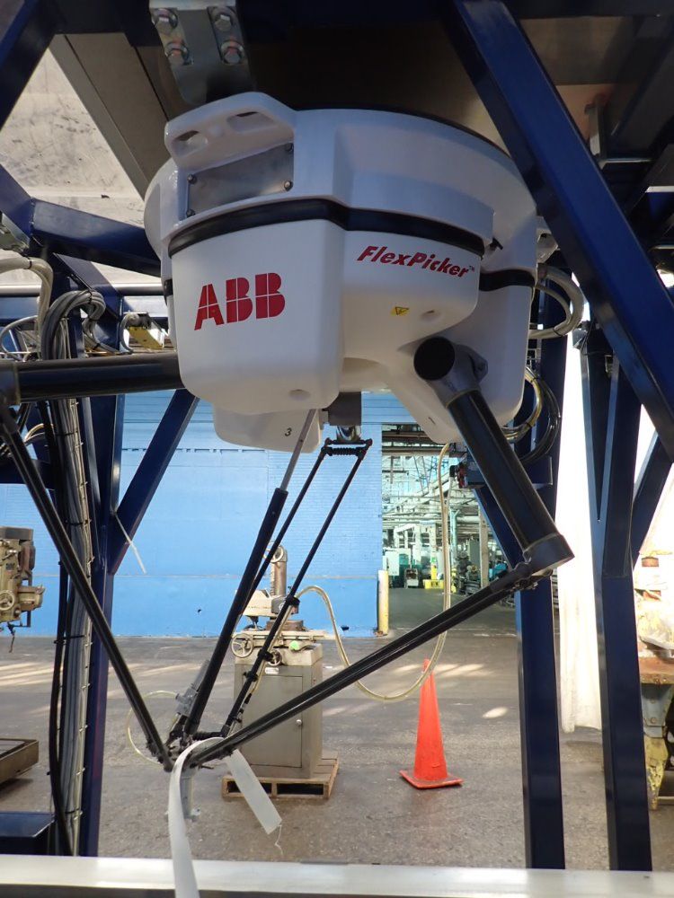Abb 7 3/4" X 180" & 20" X 180" Conveyors Flexpicker/ircb360m2004 Pick And Place Robots - Flexpicker/ircb360m2004