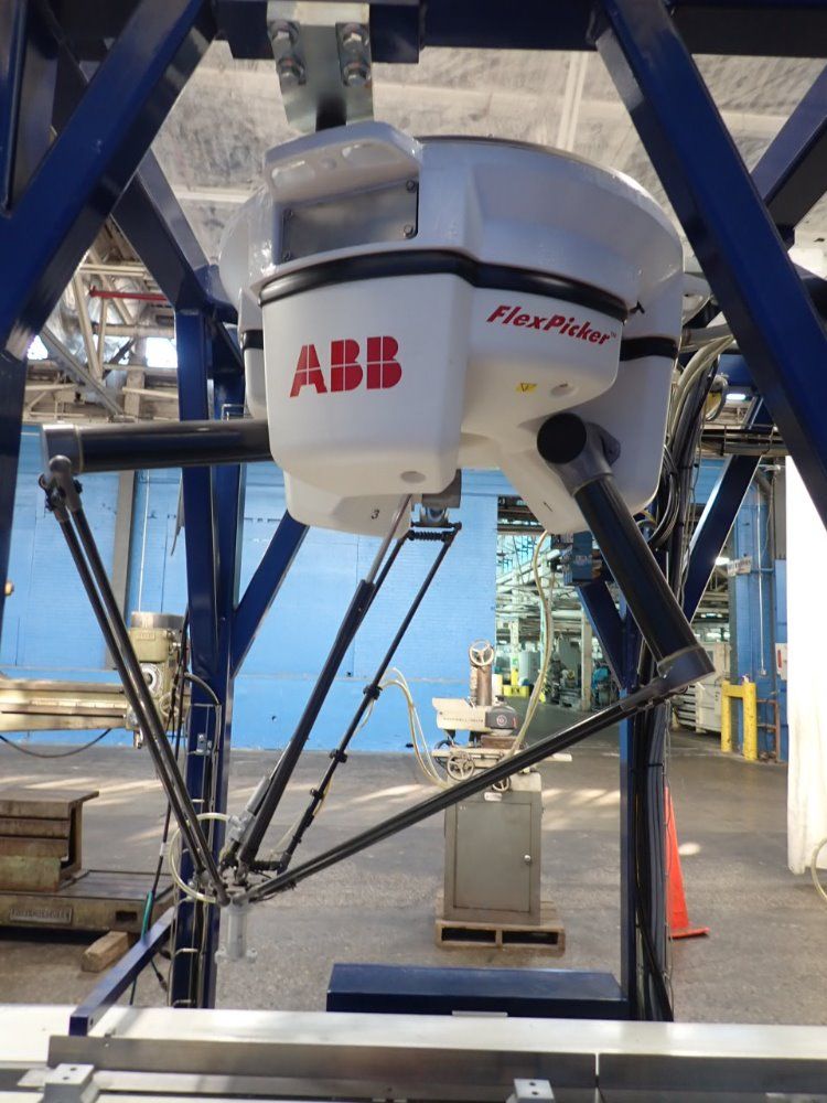 Abb 7 3/4" X 180" & 20" X 180" Conveyors Flexpicker/ircb360m2004 Pick And Place Robots - Flexpicker/ircb360m2004