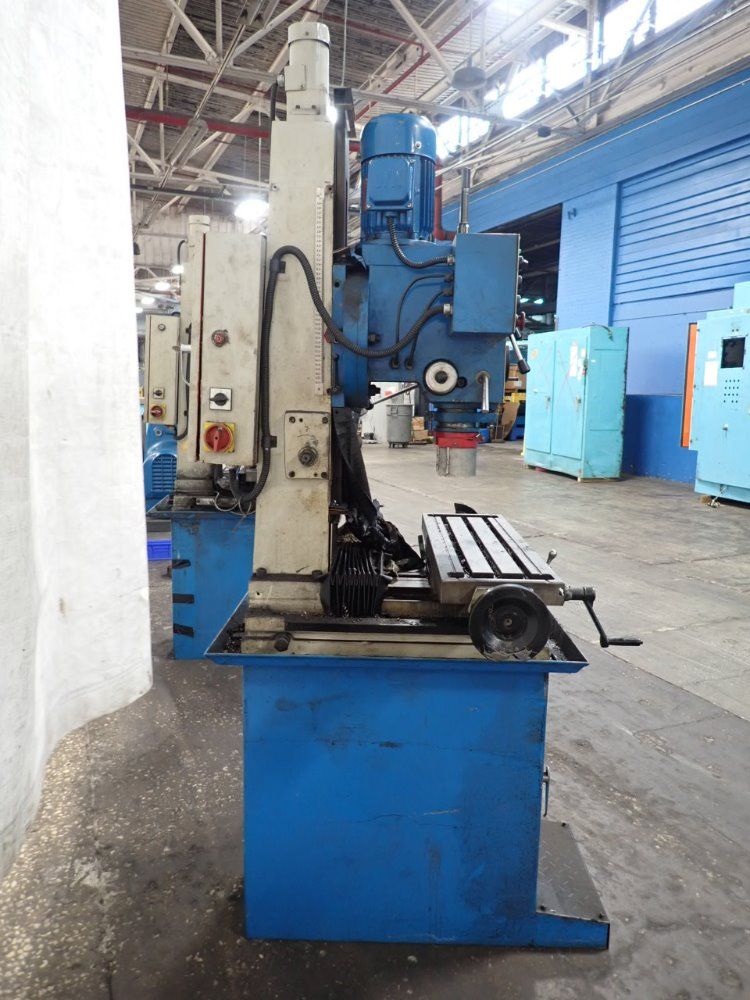 Knuth 9 1/4" X 31 1/2" Mark Super Drill Vertical Mill / Drill - Mark Super Drill