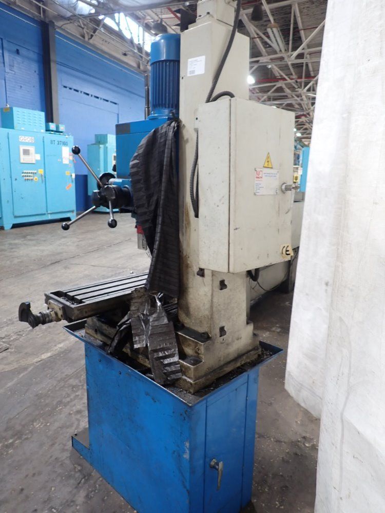 Knuth 9 1/4" X 31 1/2" Mark Super Drill Vertical Mill / Drill - Mark Super Drill