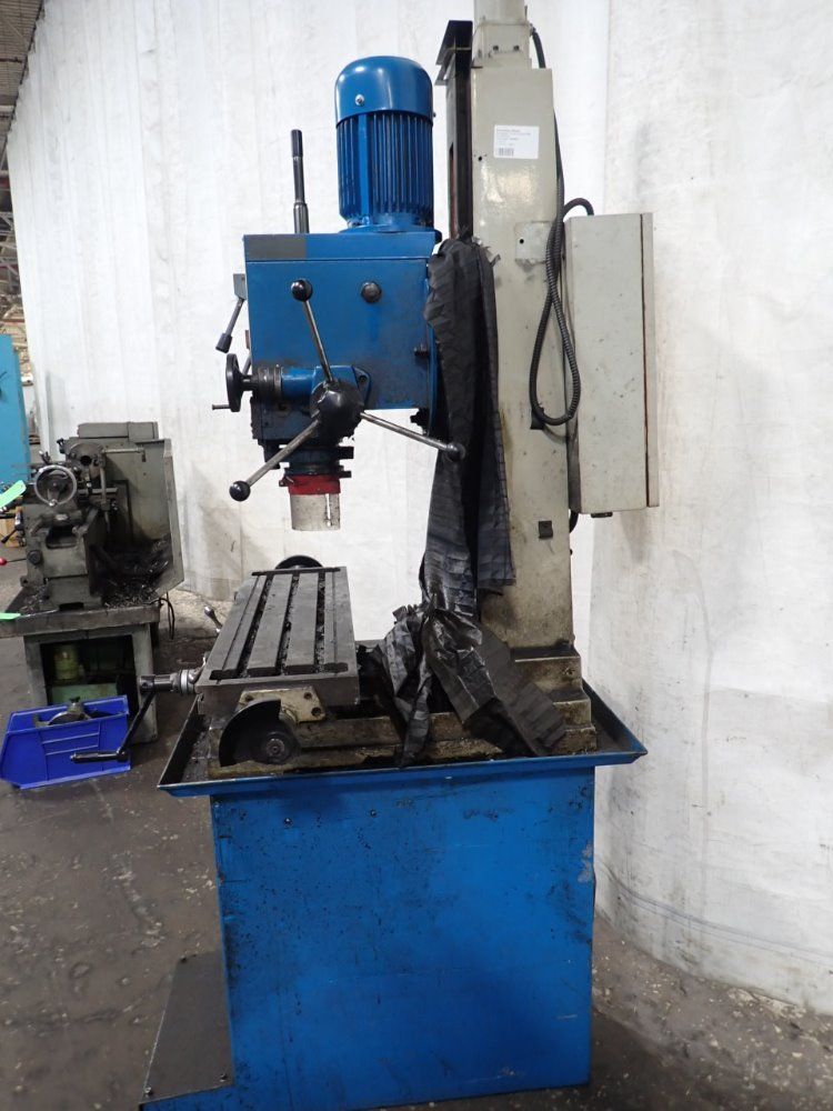 Knuth 9 1/4" X 31 1/2" Mark Super Drill Vertical Mill / Drill - Mark Super Drill