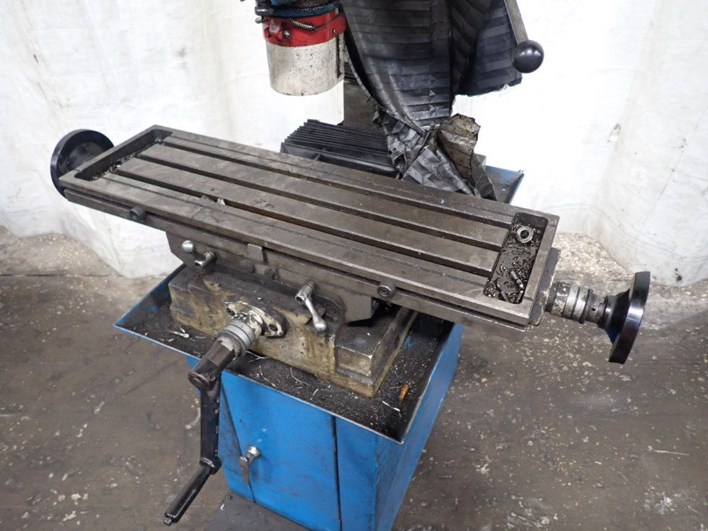 Knuth 9 1/4" X 31 1/2" Mark Super Drill Vertical Mill / Drill - Mark Super Drill