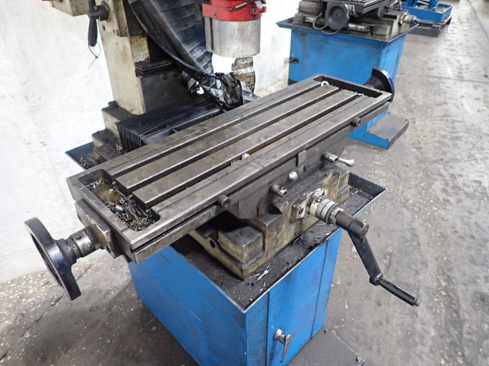 Knuth 9 1/4" X 31 1/2" Mark Super Drill Vertical Mill / Drill - Mark Super Drill