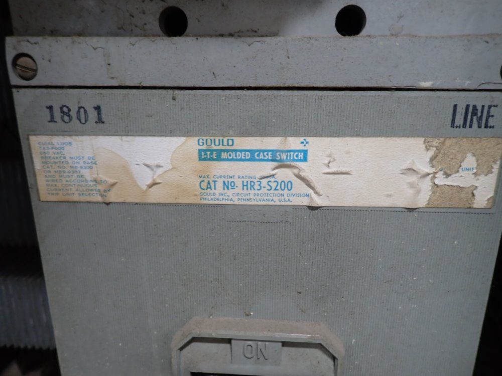 Clinton Supply 2000a 250v 500 Kw S500f250b-r15 Dc Rectifier - S500f250b-r15