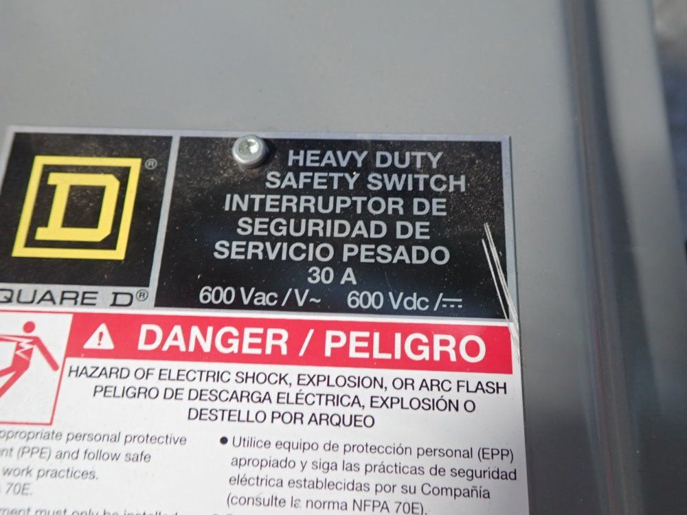 Swuare D Non Fusible Disconnect