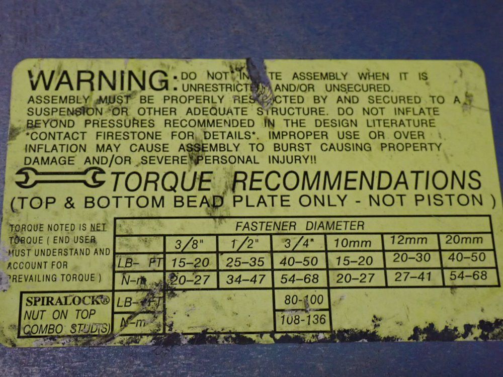 Firestone Pnuematic Spring