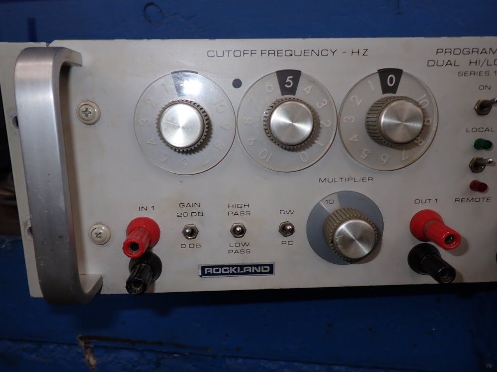 Rockland Programmable Dual Hi/lo Filter Controller