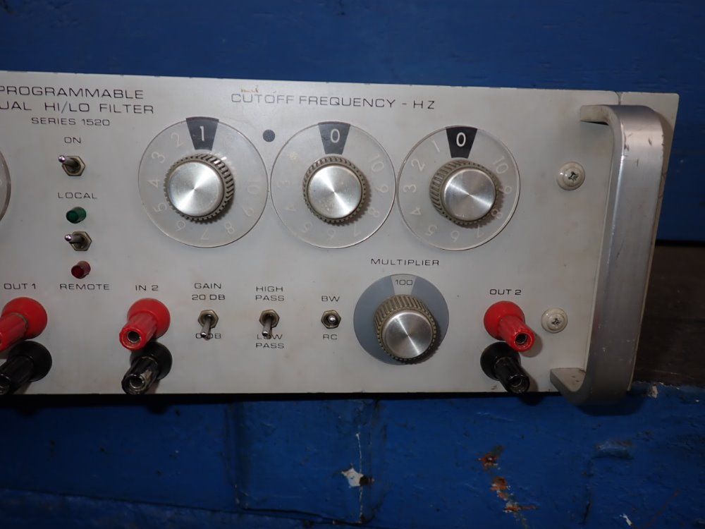 Rockland Programmable Dual Hi/lo Filter Controller