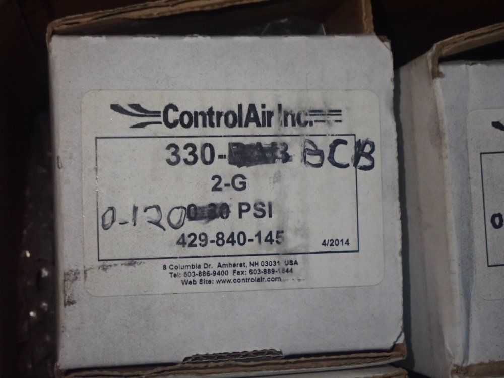 Control Air Inc Regulators