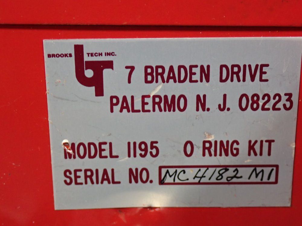 Brooks Tech Inc Oring Vulcanizing Kit