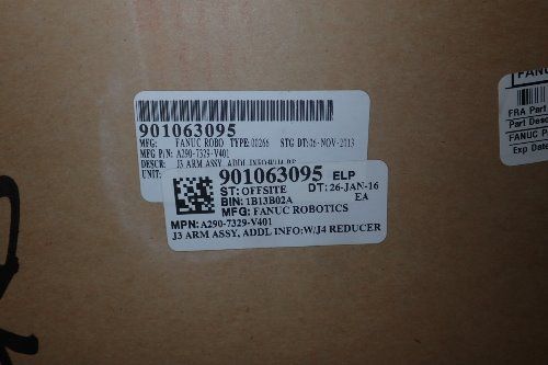 Fanuc Robotics A290-7329-v401 Arm Assembly W/j4 Reducer - A290-7329-v401